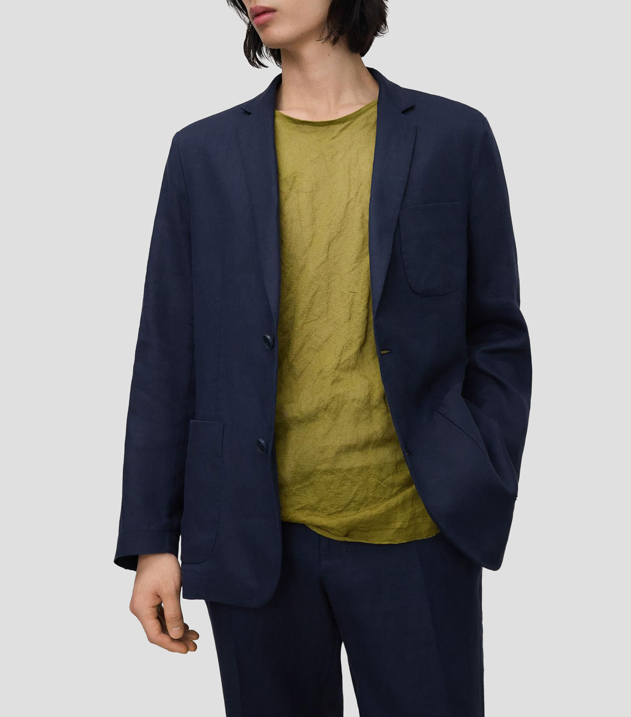 Saco liso Hombre